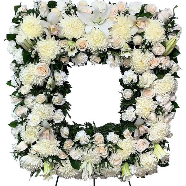 White Photo Frame