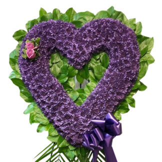 Amethyst Heart
