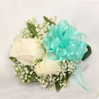 Double Rose Wristlet or Pin-on