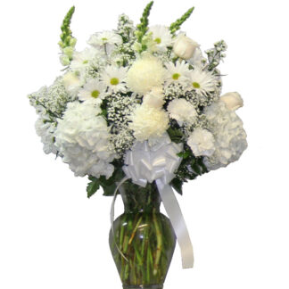 Powder Puff Vase
