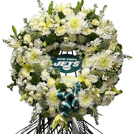 Jets Wreath