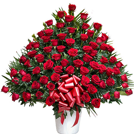 Beloved Rose Basket