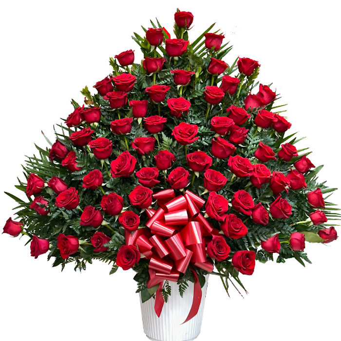 Beloved Rose Basket