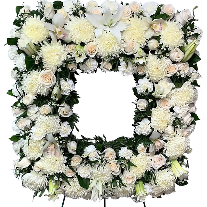 White Photo Frame
