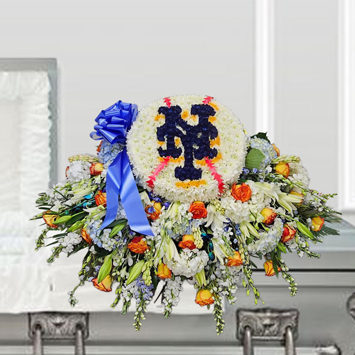 NY Mets Casket